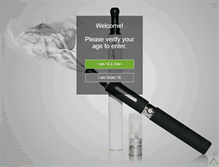 Tablet Screenshot of momandpopvaporshop.com